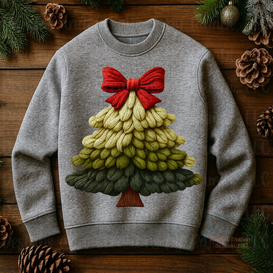 Faux Knit Christmas Tree Collection