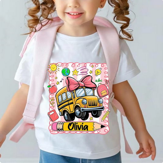 Personalized Back To School with Bus Collection