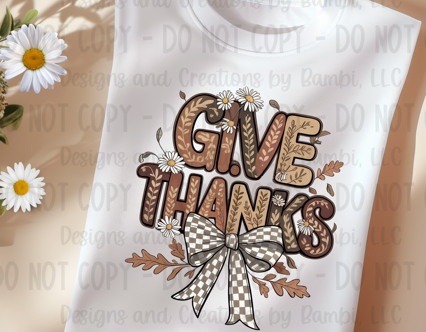 Give Thanks with Daisies