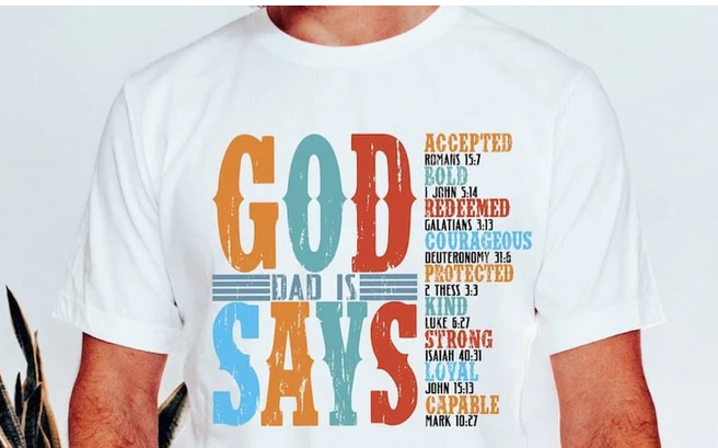 God Says Dad Is Colorful