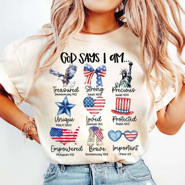 GOD say I am Independence Day