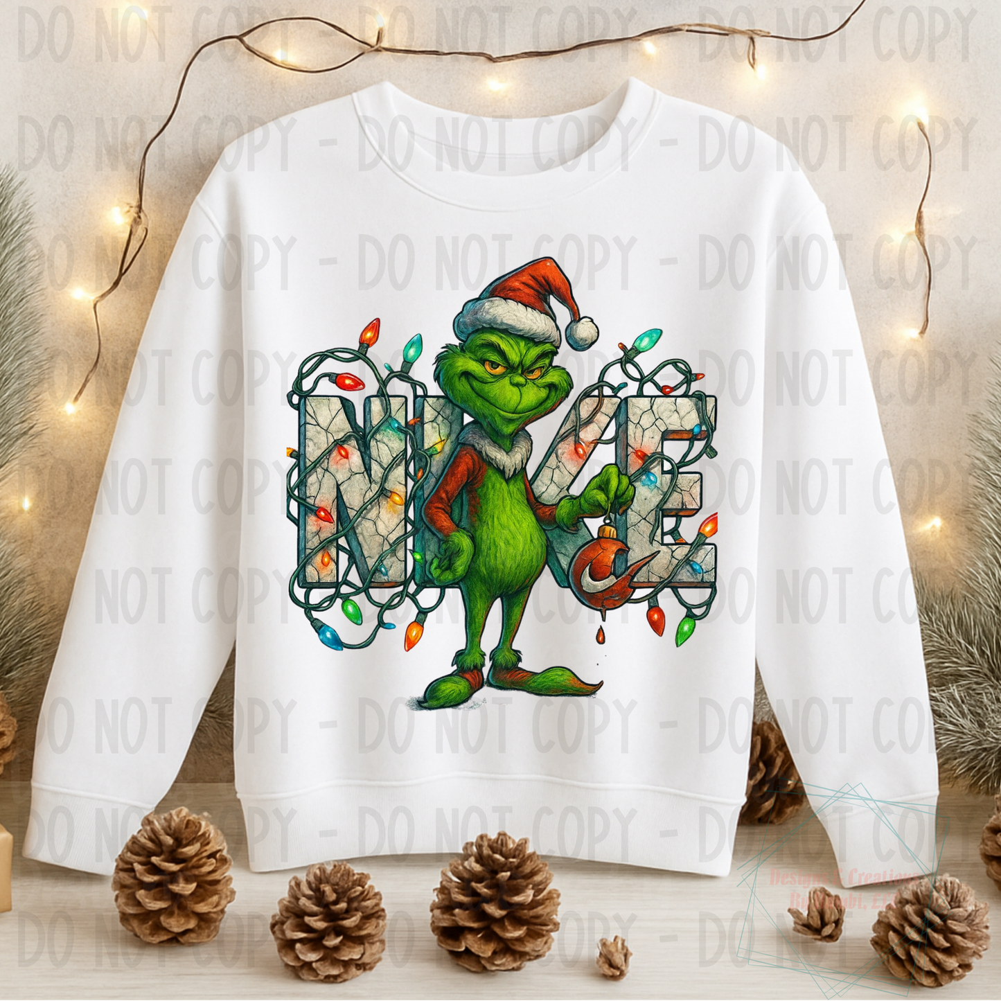 Green Guy Festive Swoosh