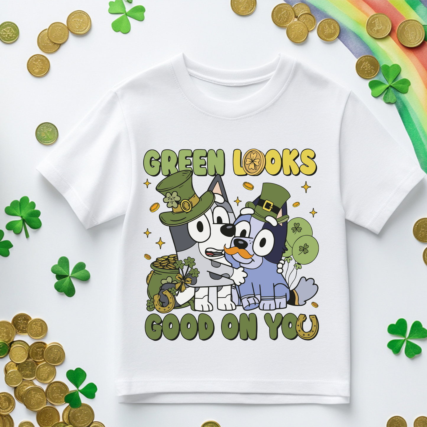 Green Looks Good On You St. Patrick's Blue Heeler