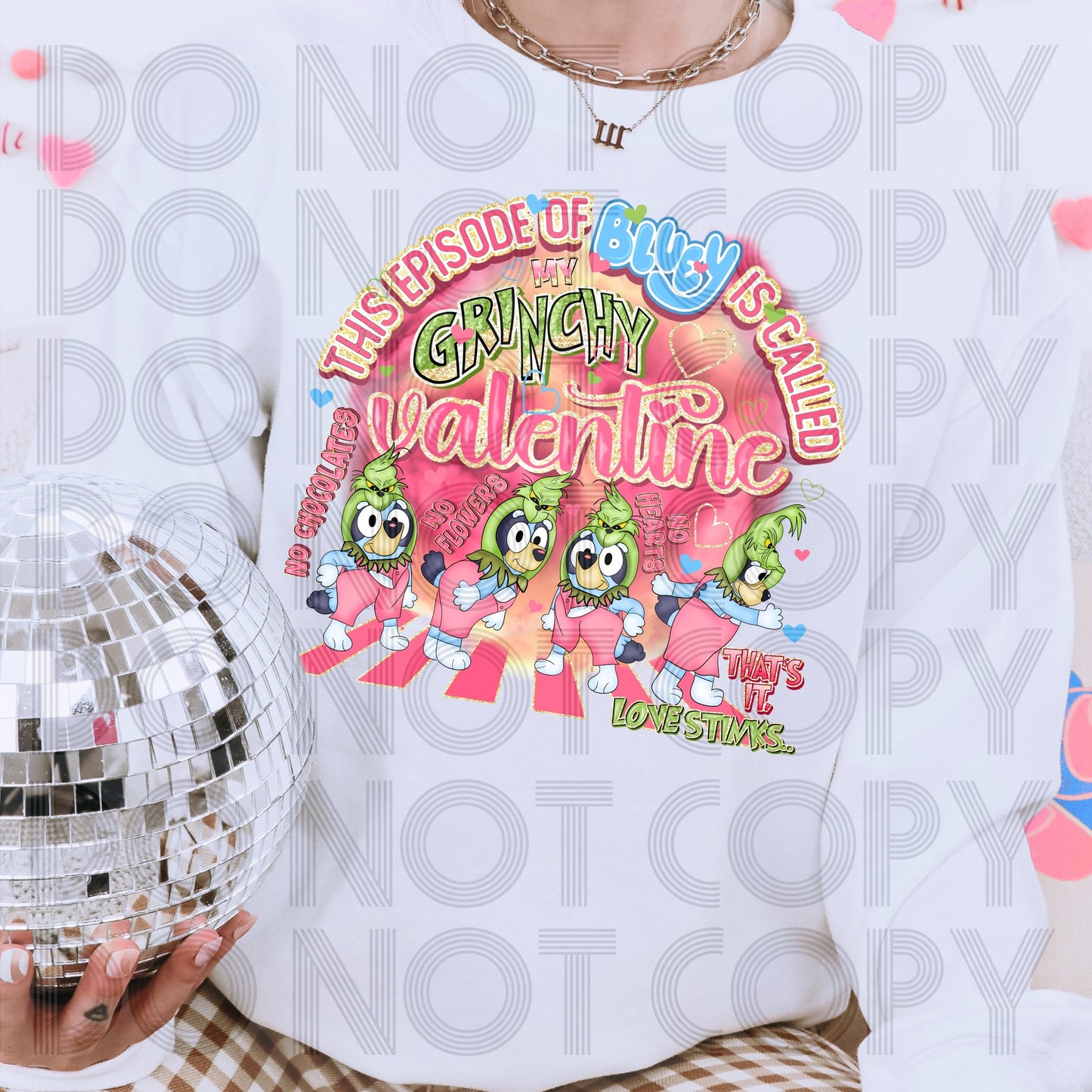 Grinchy Valentine with Bluey