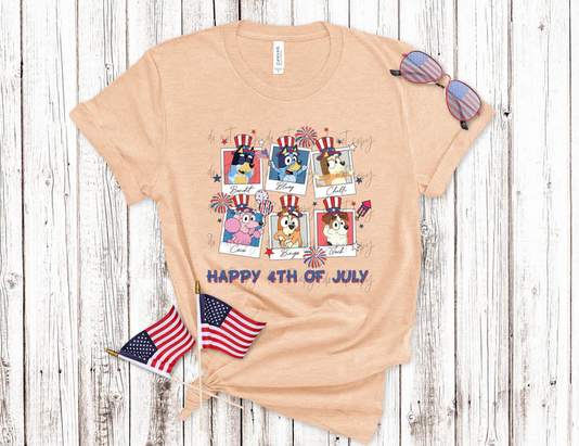 Happy 4th of July Blue Pictures