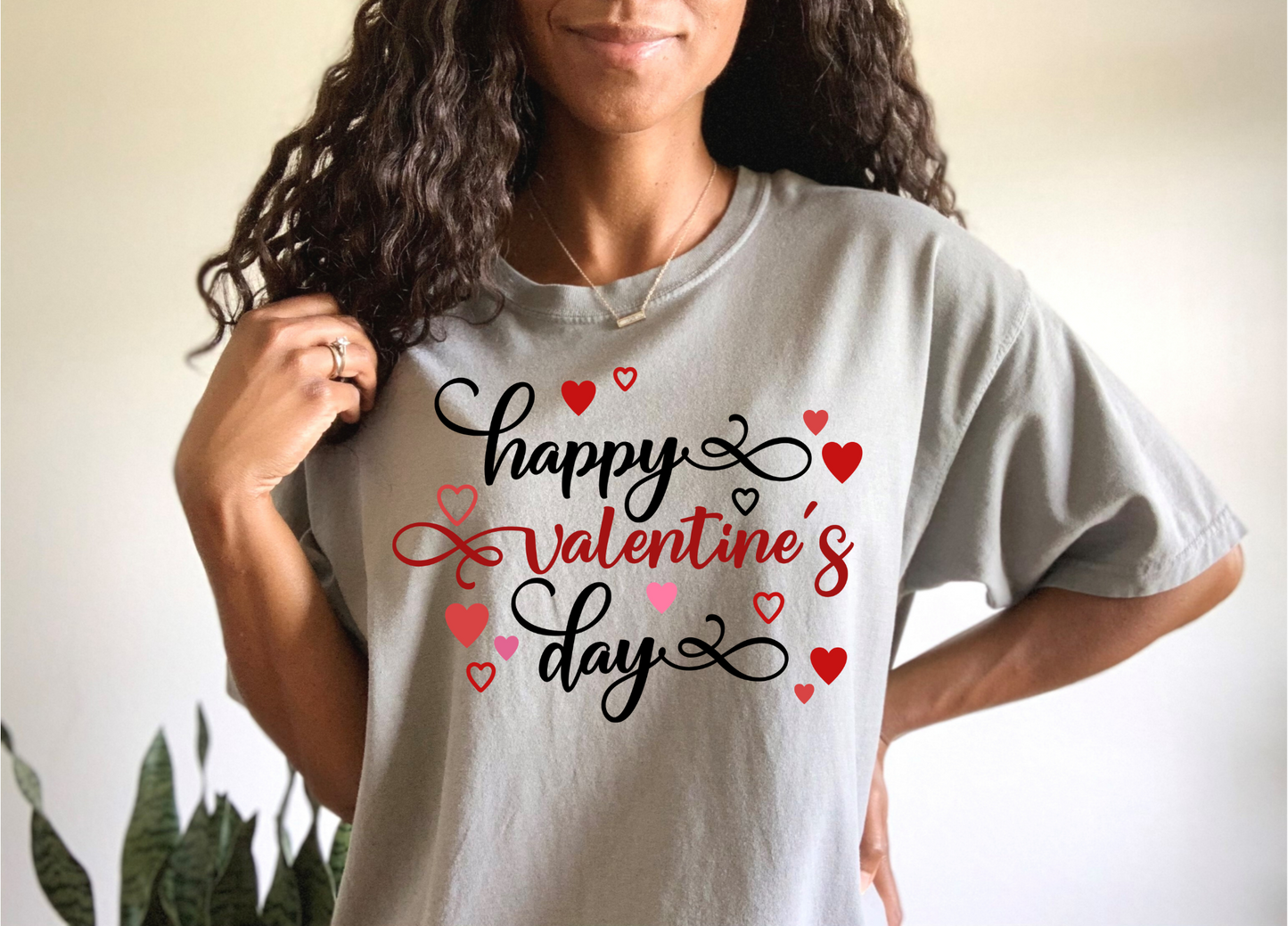 Red/Black Happy Valentine's Day