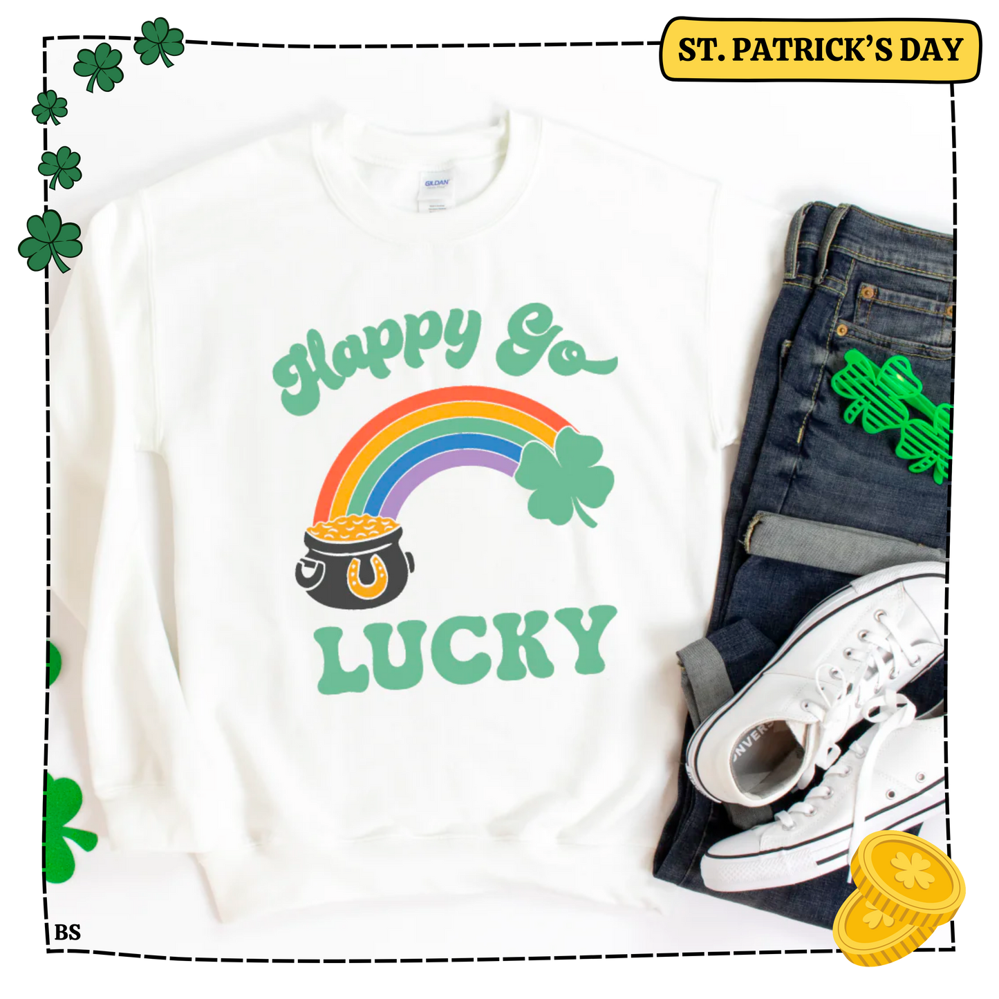 Happy Go Lucky Pot of Gold