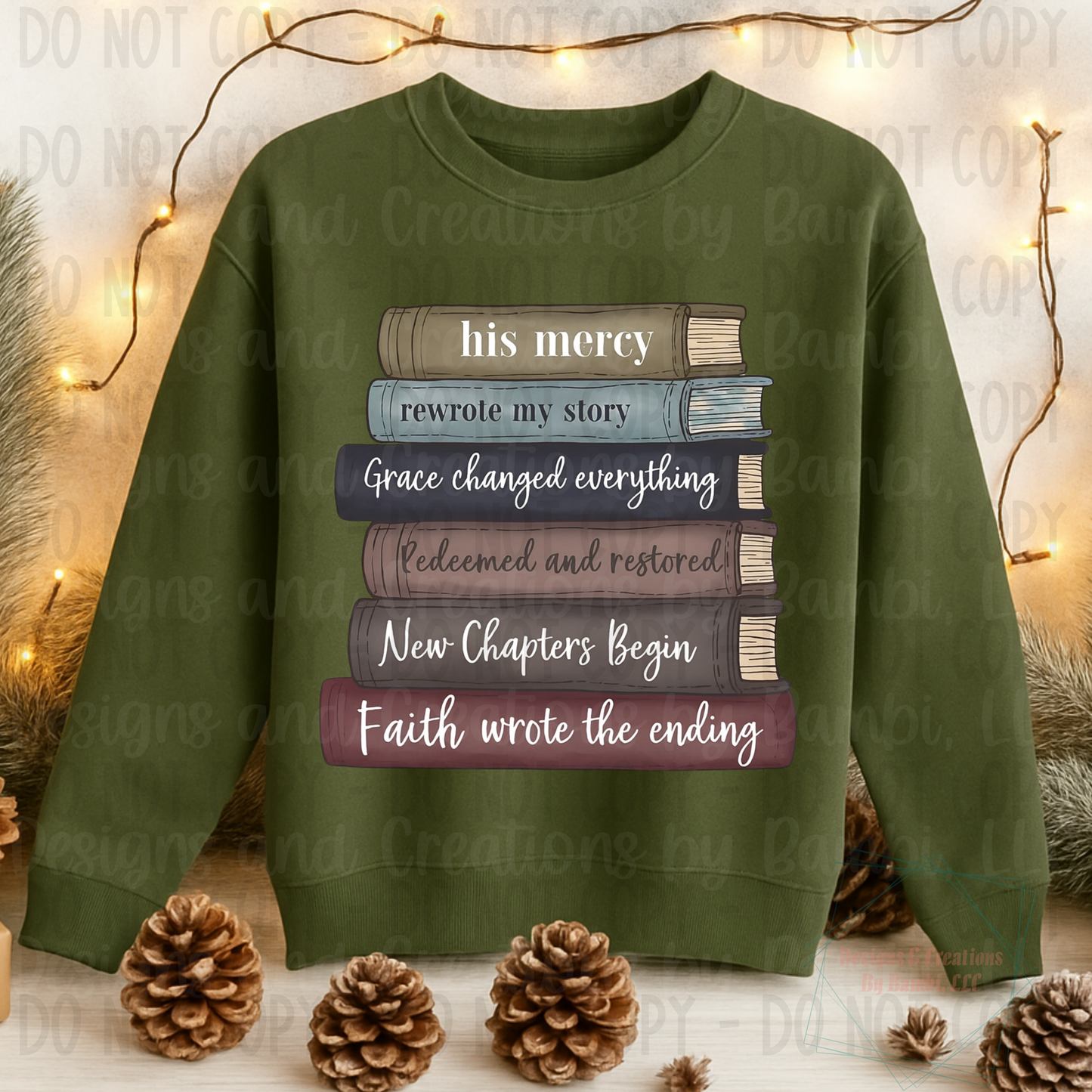 His Mercy Rewrote My Story Books