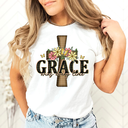 Grace Wins Every Time with Cross