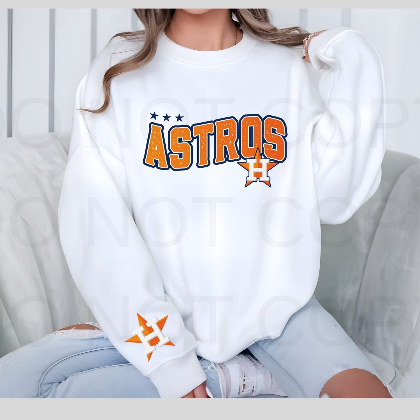 Houston Astros with Sleeve
