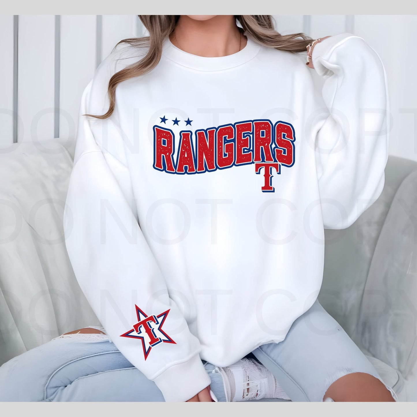 Texas Rangers with Sleeve