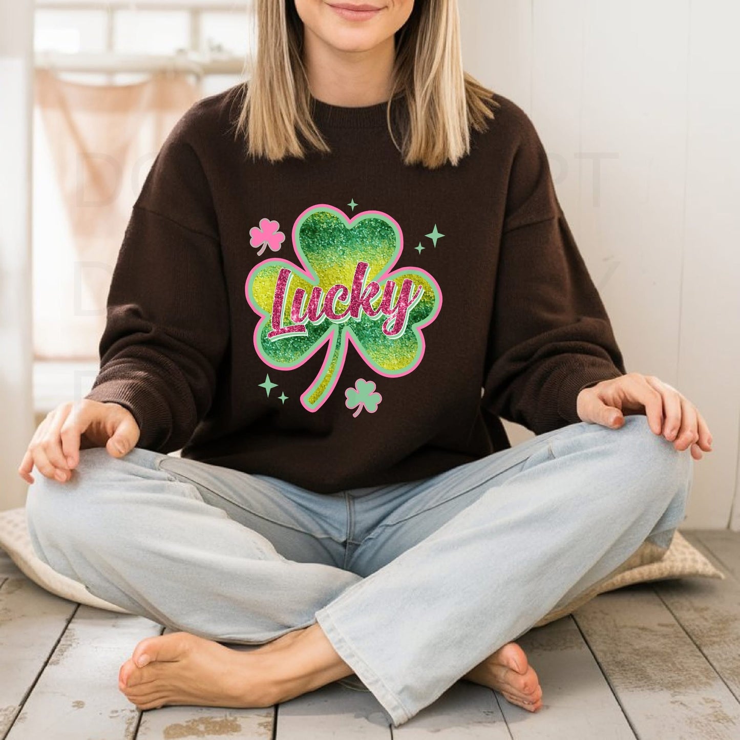 Lucky in Pink Shamrock