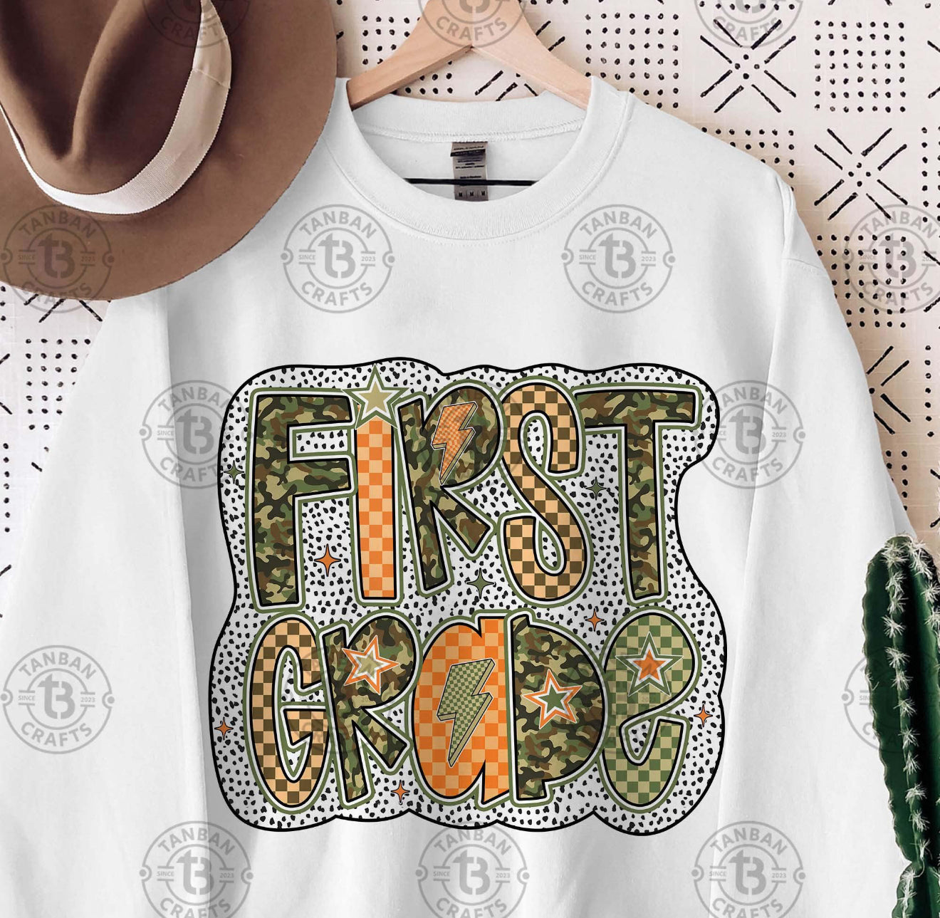 Green Orange Grunge Grades Pre K Through Fourth Grade Collection