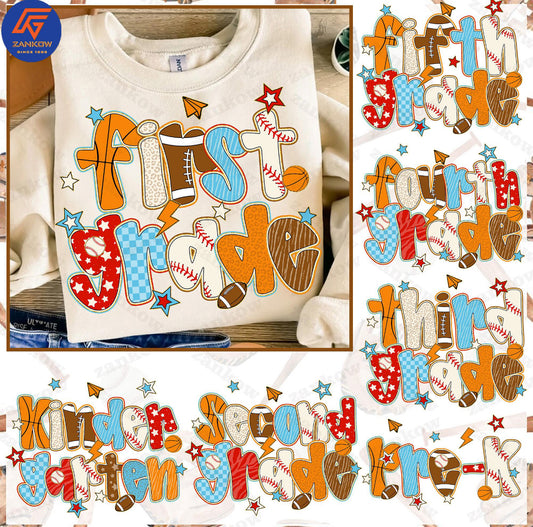 Sport Font Grade Related Collection