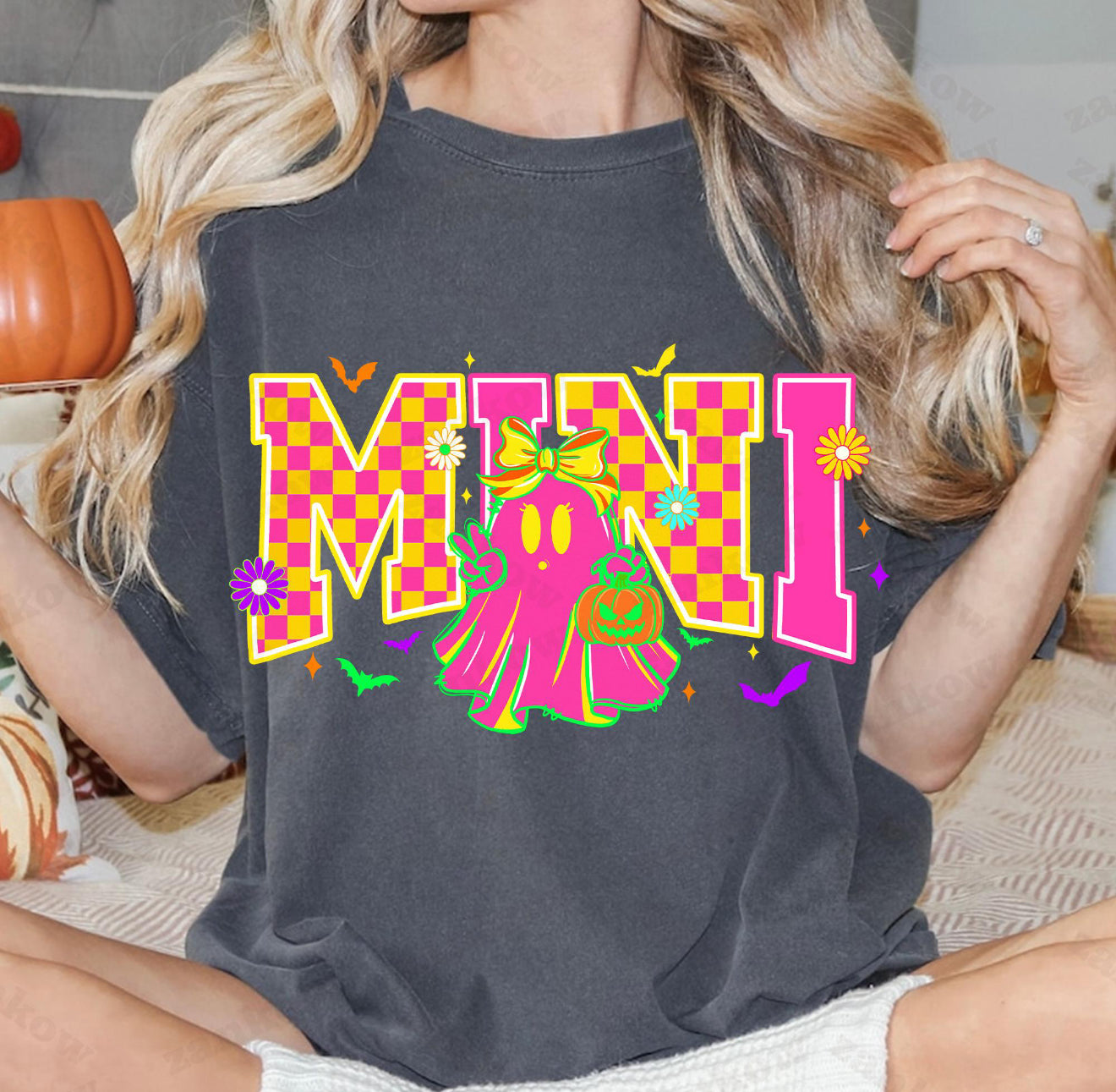 Neon Ghost Mama and Mini Collection