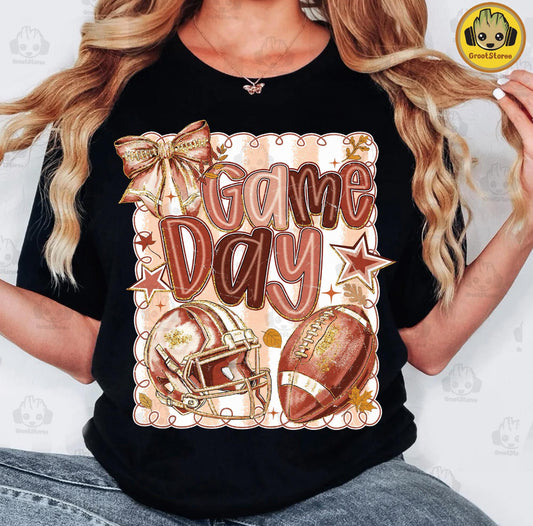 Preppy Game Day Football