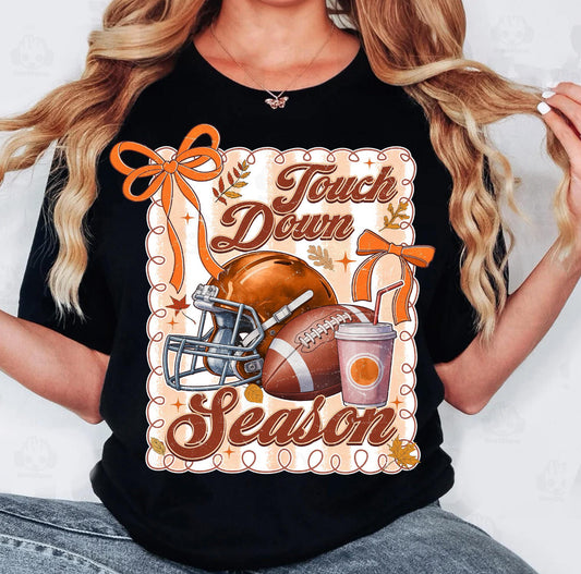 Preppy Touch Down Season Football