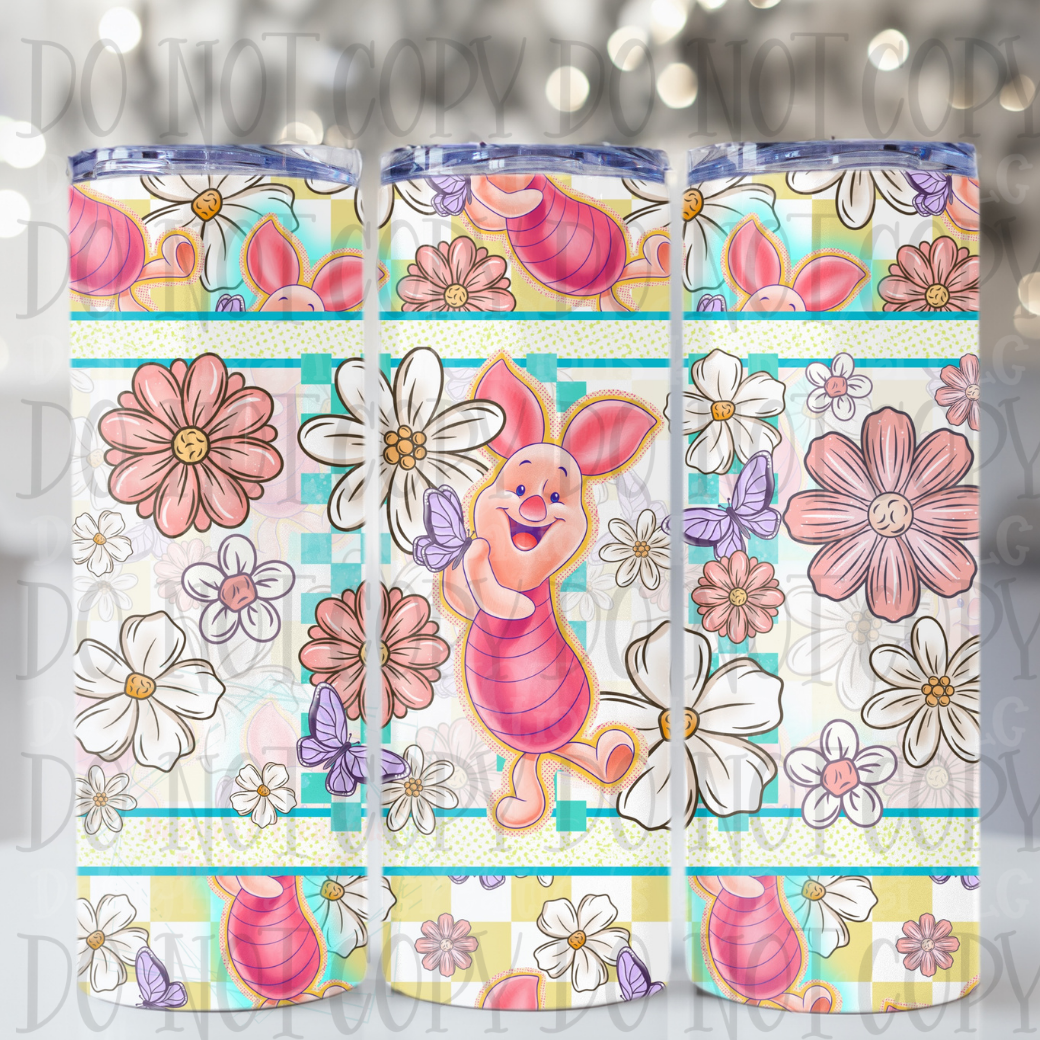 it's A Springtime Piglet 20 oz Sublimation Tumbler