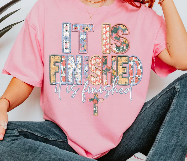 It is Finished Faux Embroidery