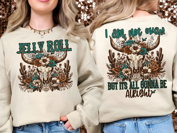 Jelly Roll- I Am Not Ok Front/Back