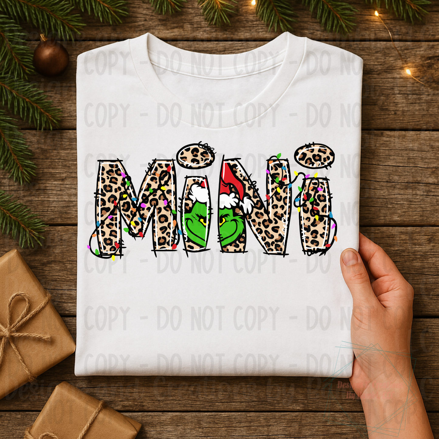 Leopard Mini Green Guy Christmas
