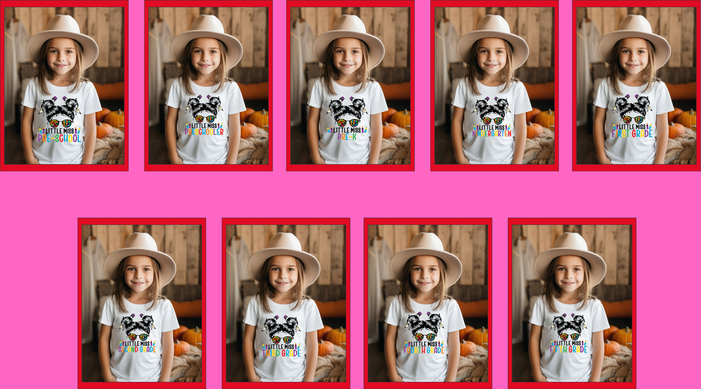 Little Miss Grade Related Back to School
