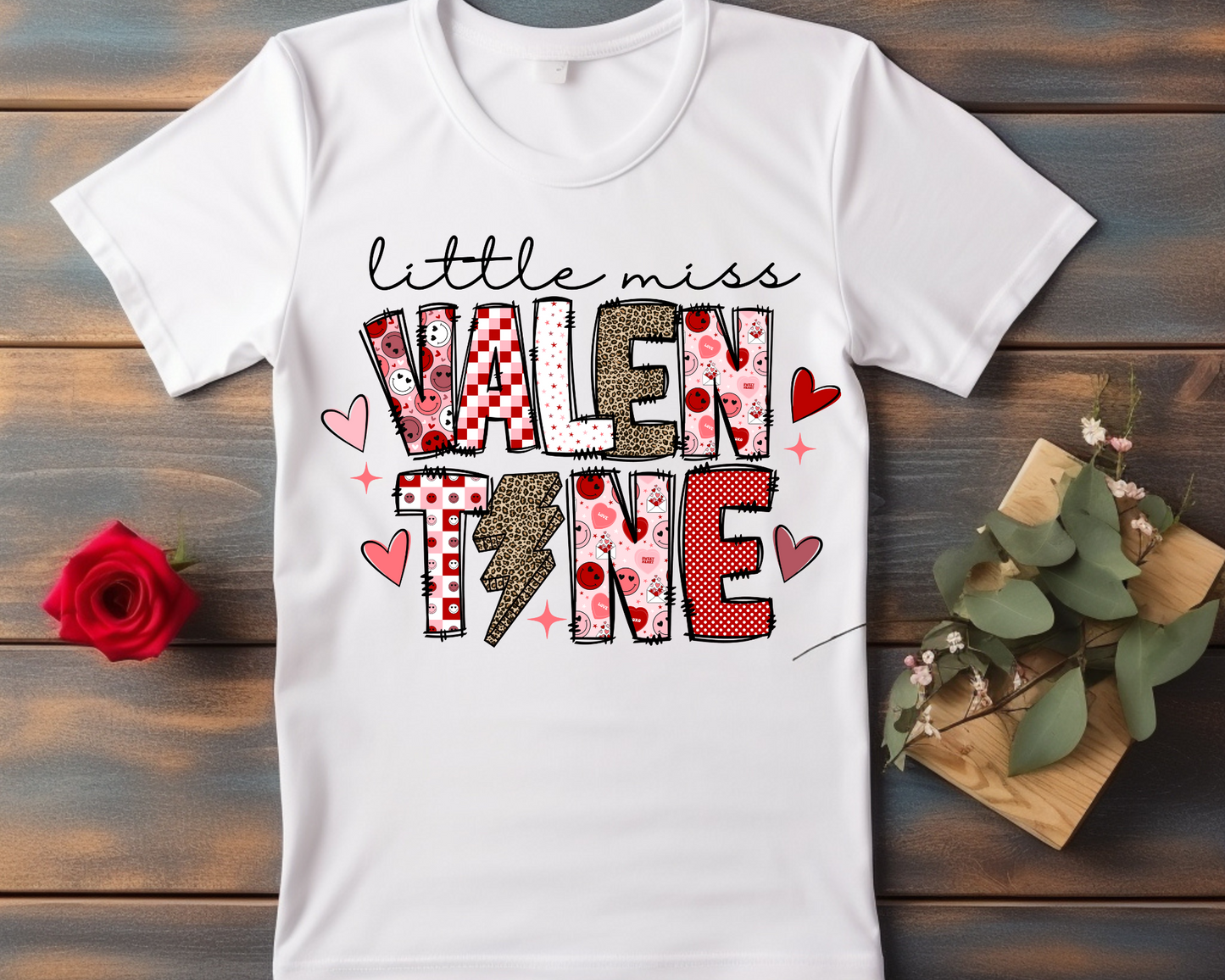 Little Miss Valentine with Leopard