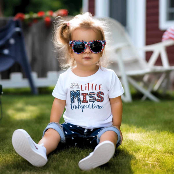 Little Miss Independence Patriotic