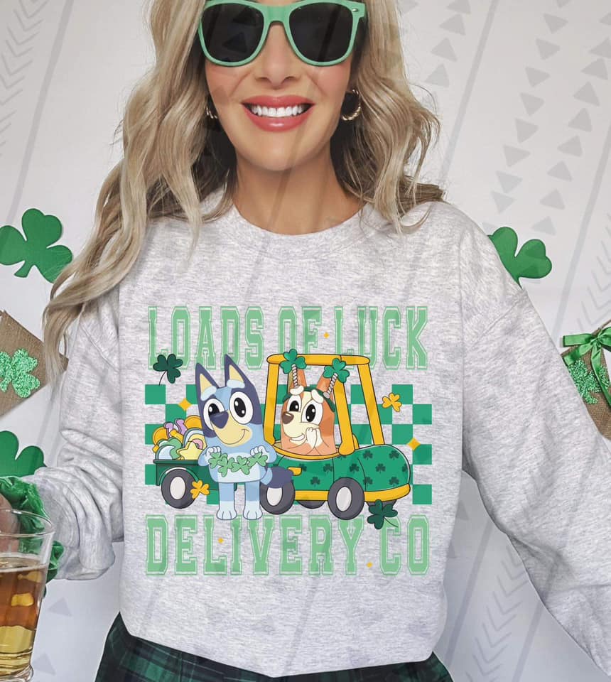 Loads of Luck Delivery with the Blue Dogs