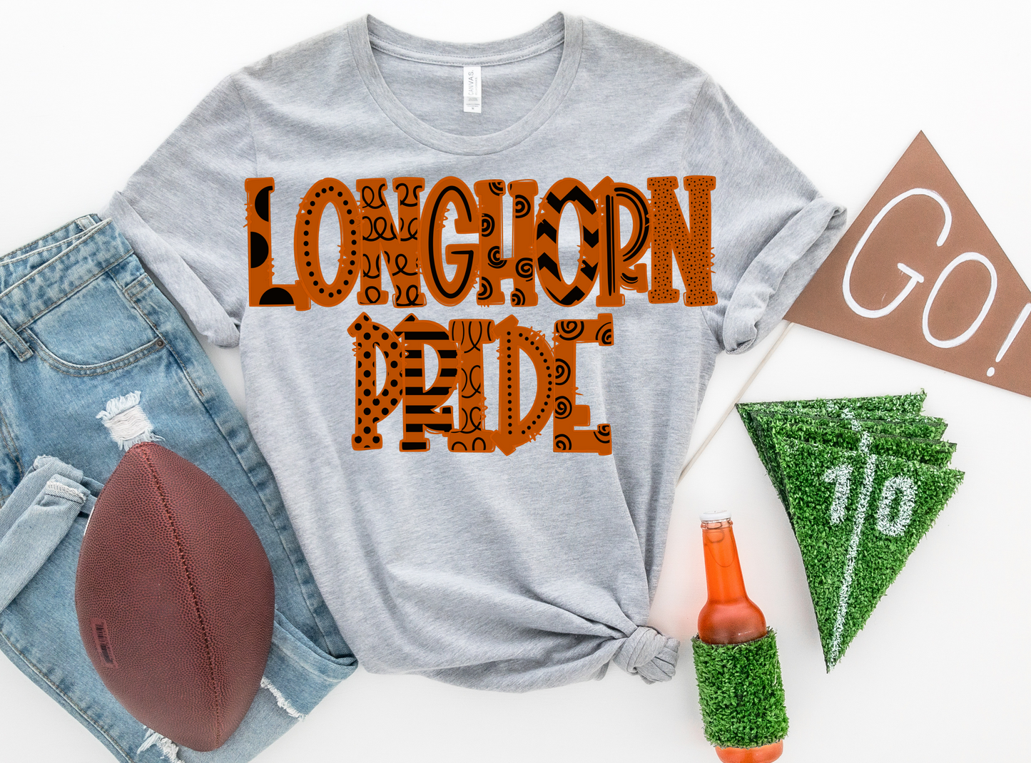 Longhorn Pride Black/Orange