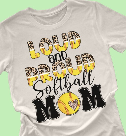 Loud and Proud Baseball/Softball Mom Collection