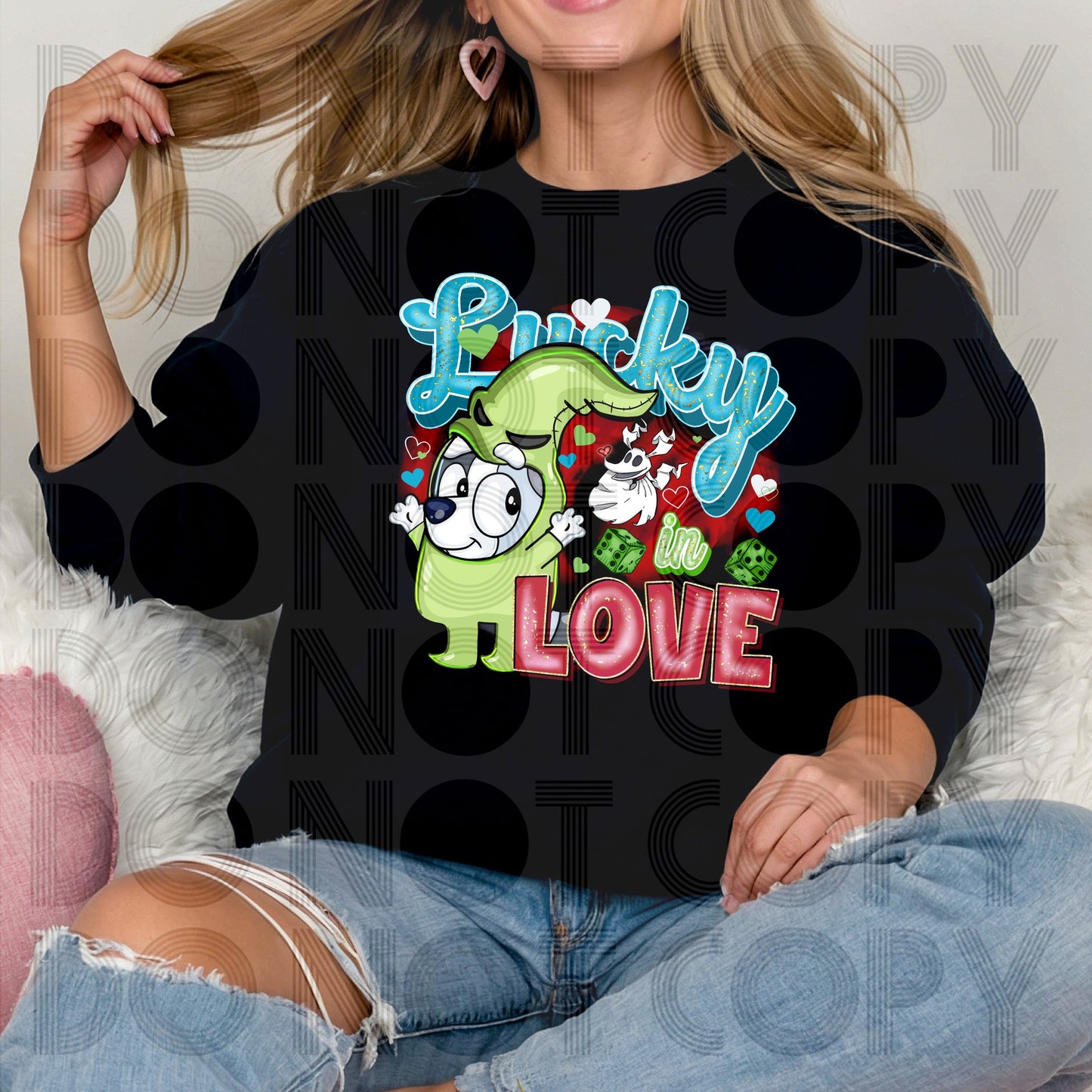 Lucky In Love Blue Dog