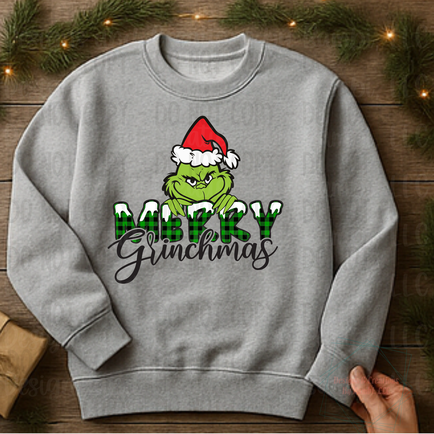 Merry Green Black Plaid Green Guy