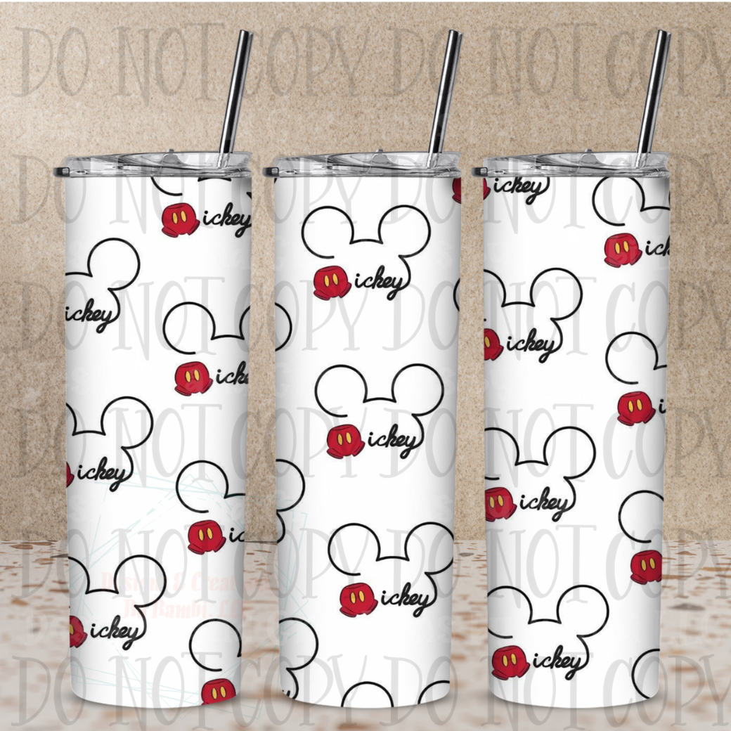 Mickey 20 oz Sublimation Tumbler