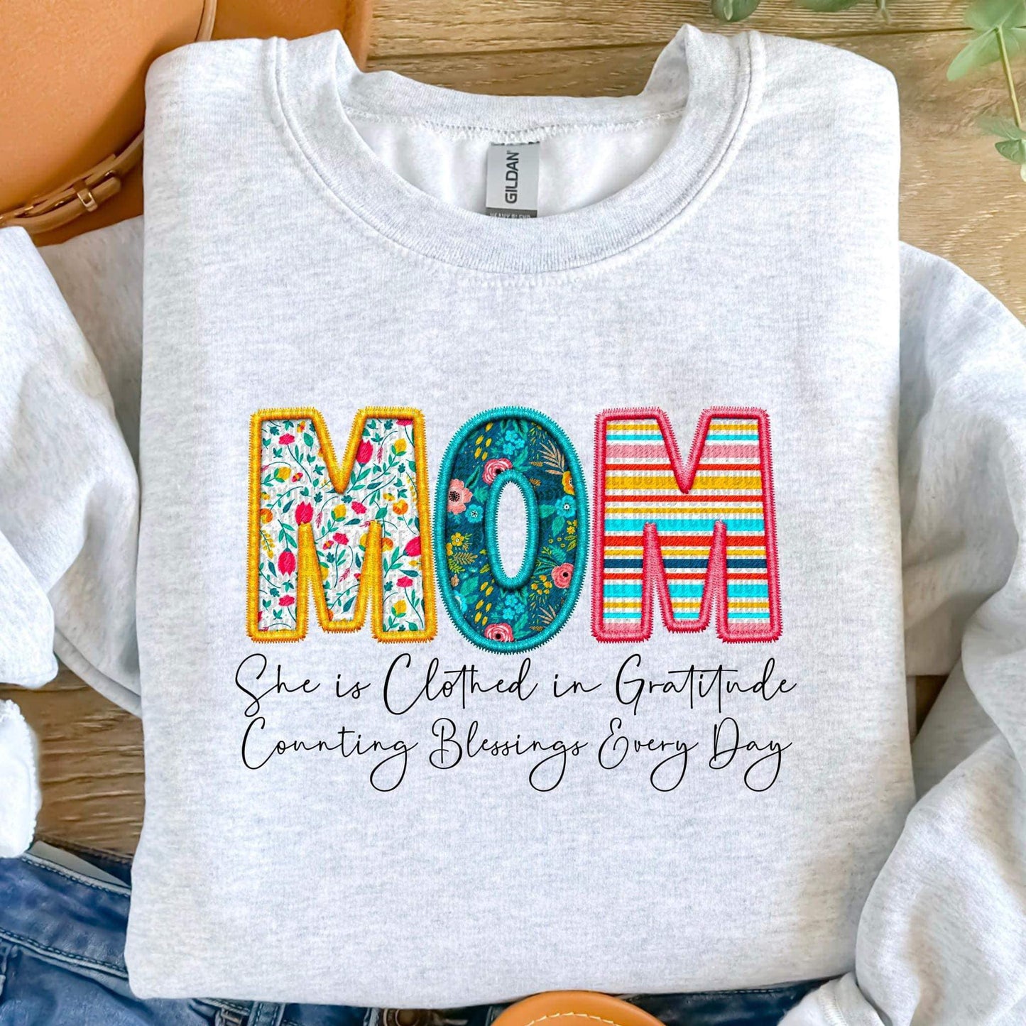 Serape and Plaid Faux Fabric/Embroidery Titles