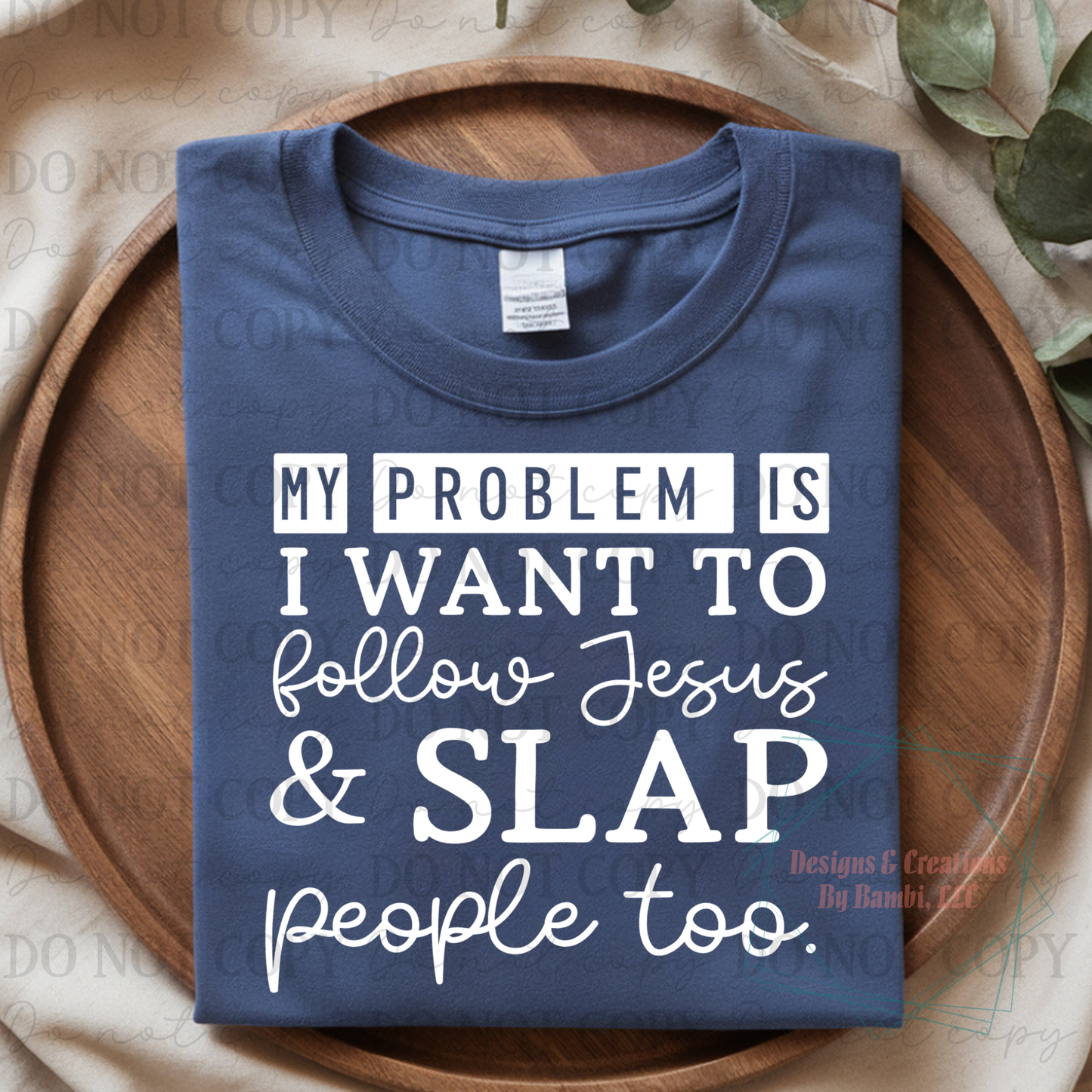 My Problem Is White Font