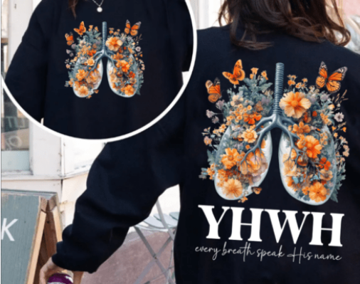 Name of God (Pocket/Back) White Font