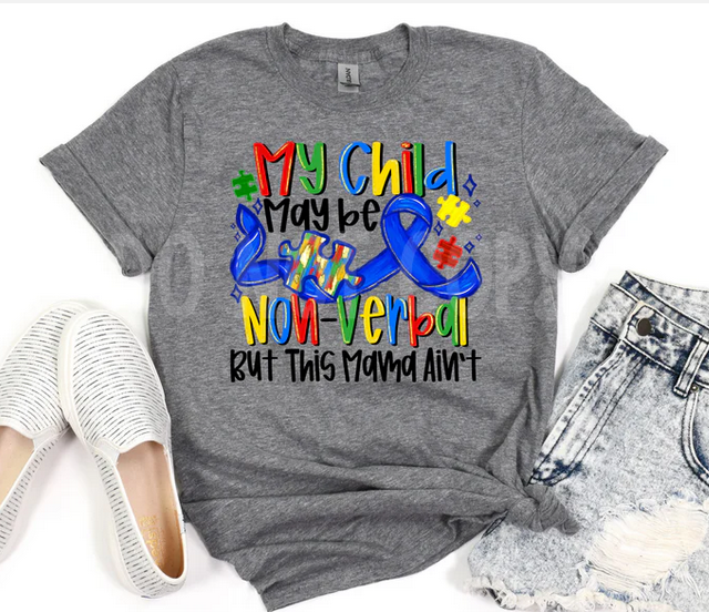 Non Verbal Autism Mama Puzzle