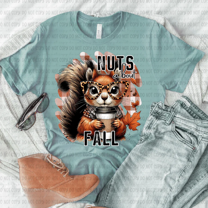 Nuts About Fall Plaid
