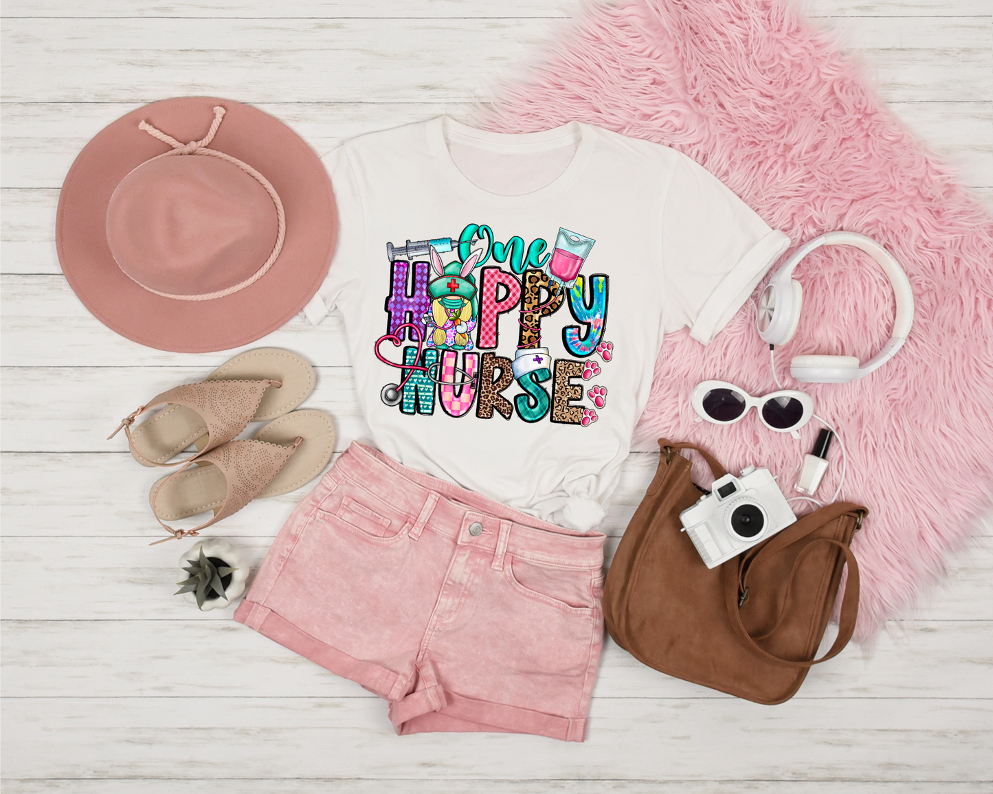 One Hoppy Nurse with Gnome