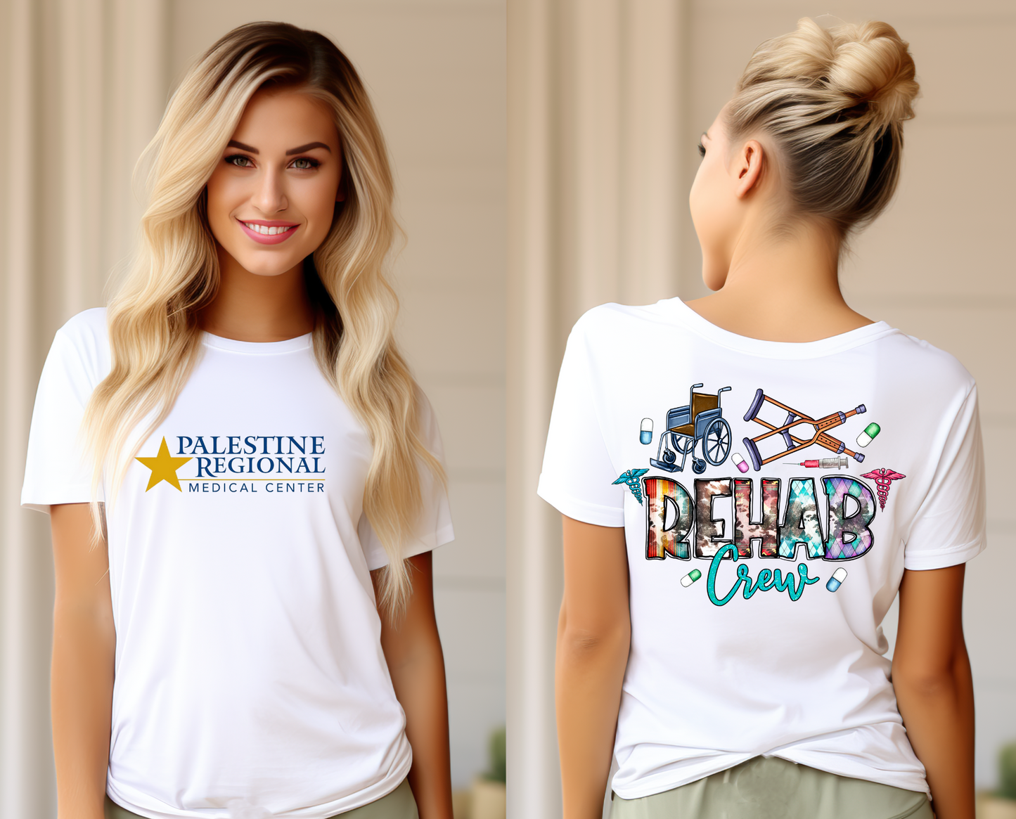 PRMC Rehab Crew with Crutches