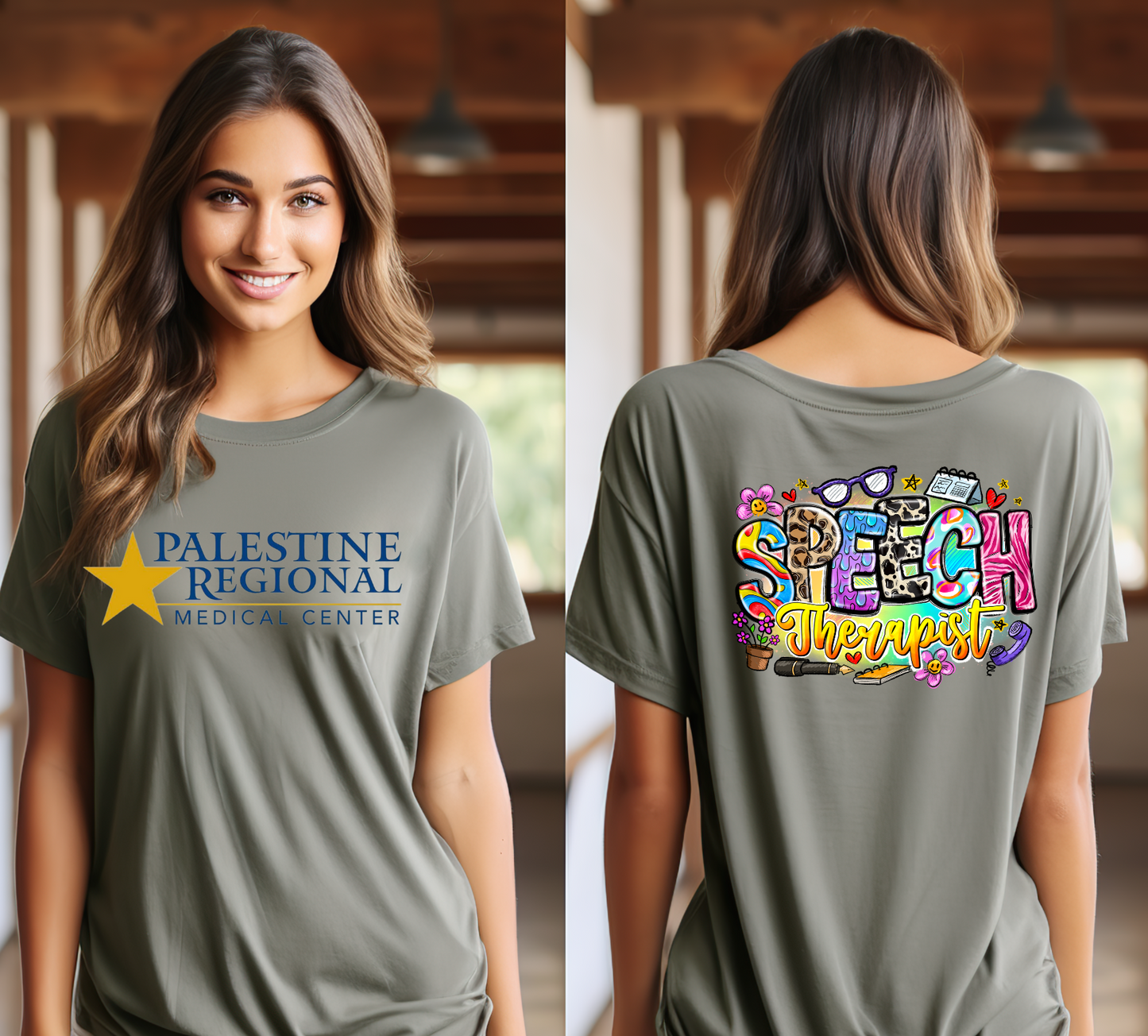 PRMC Bright Speech Therapist with Leopard