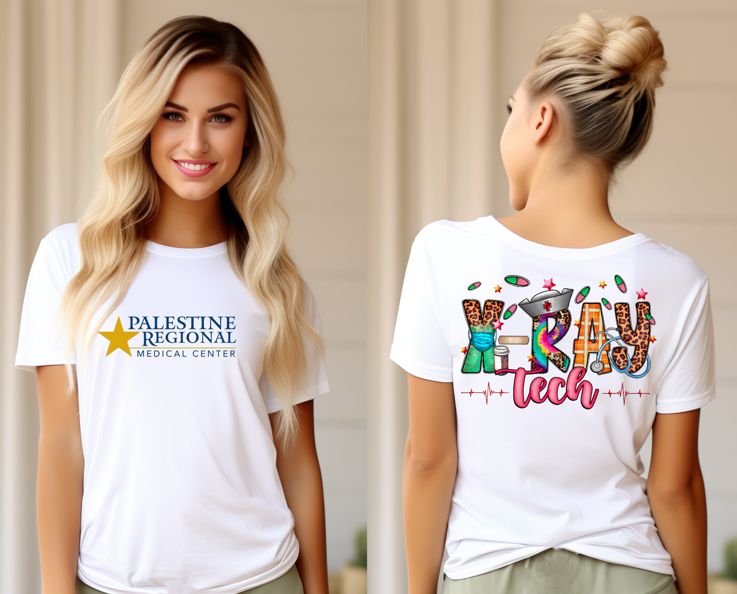 PRMC X-Ray Tech with Leopard and Tie Dye