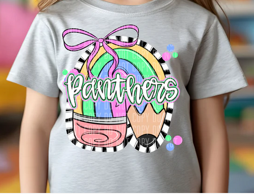 Preppy Pencil Pink Bow Mascots Collection