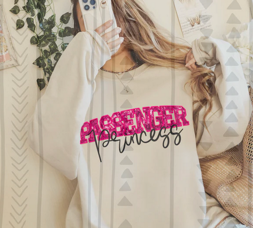 Passenger Princes Pin Faux Embroidery