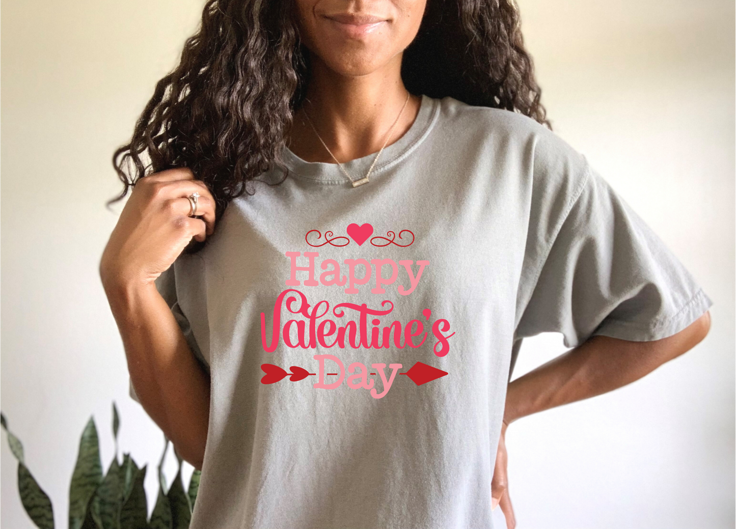 A Pink Happy Valentine's Day