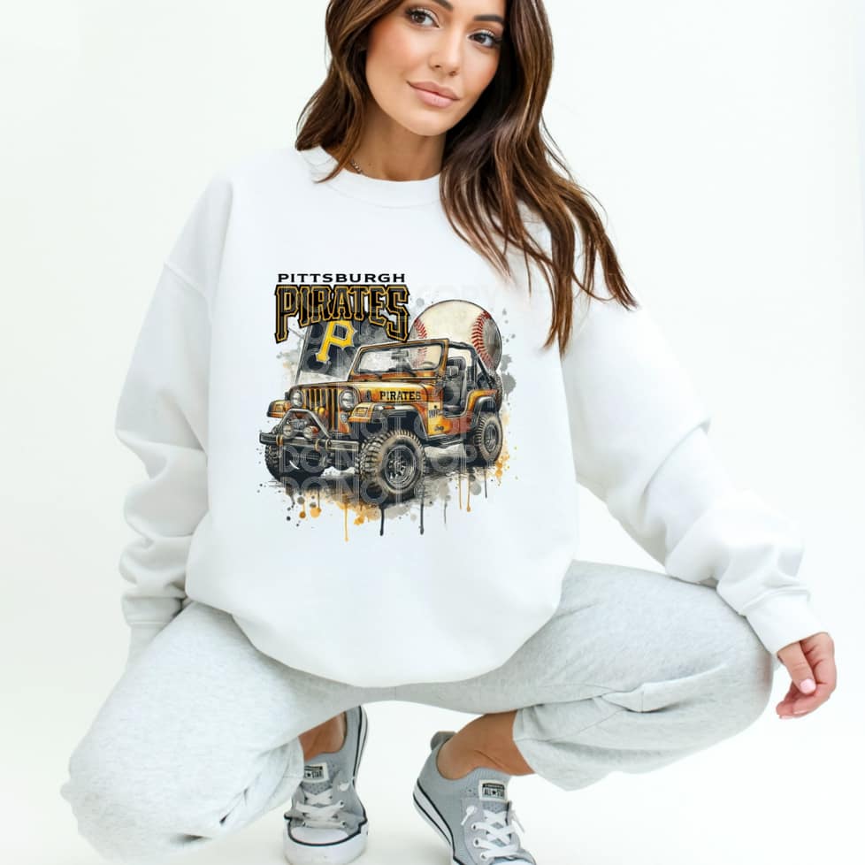 Pittsburgh Pirates with Jeep