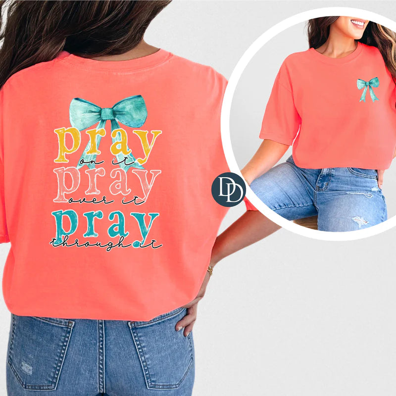 Pray on It Bow with Pocket Accent