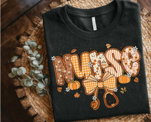 Preppy Nurse Fall Themed