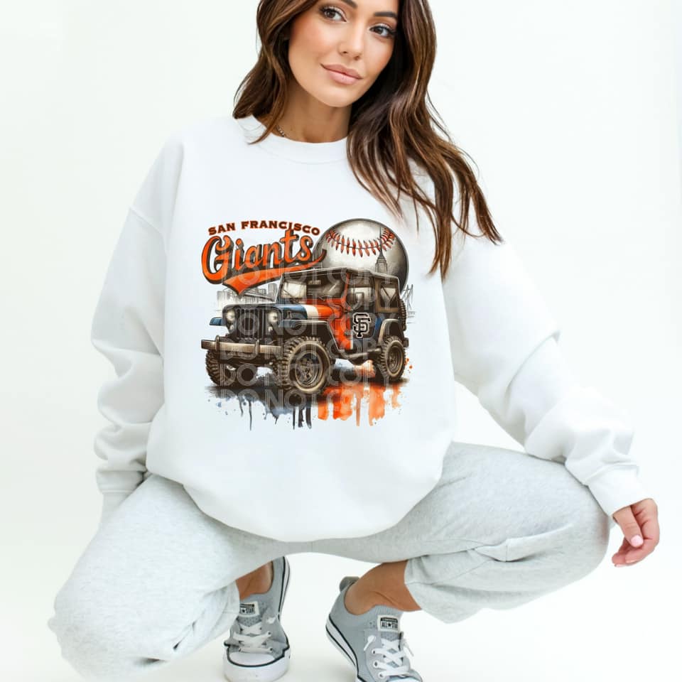 San Francisco Giants with Jeep